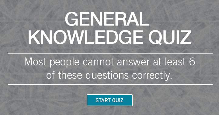 Banner for General Knowledge  Quiz