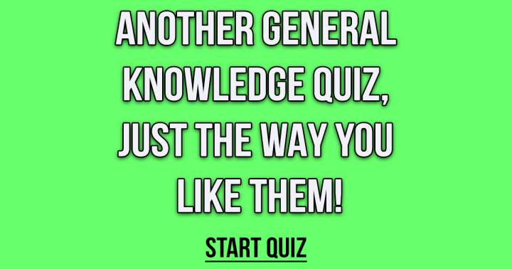 Banner for General Knowledge Quiz