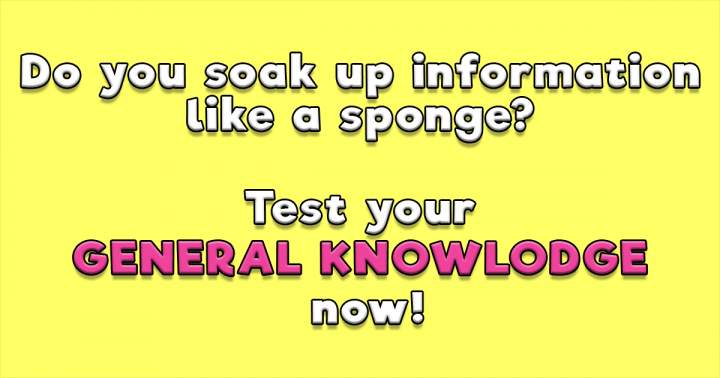 Banner for General Knowledge Quiz