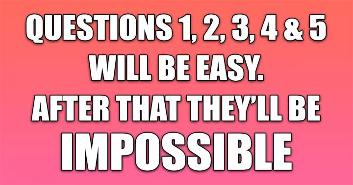 Banner for Impossible Mixed Trivia