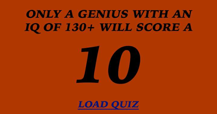 Are you a genius or just another average player?