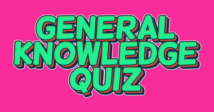 Banner for General Knowledge Quiz