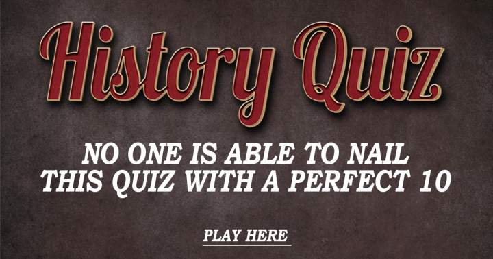 Banner for History Quiz