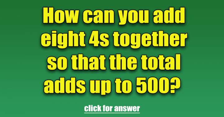 Do you know the solution?