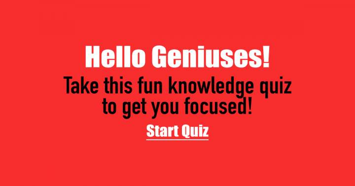 Banner for Fun Knowledge Quiz