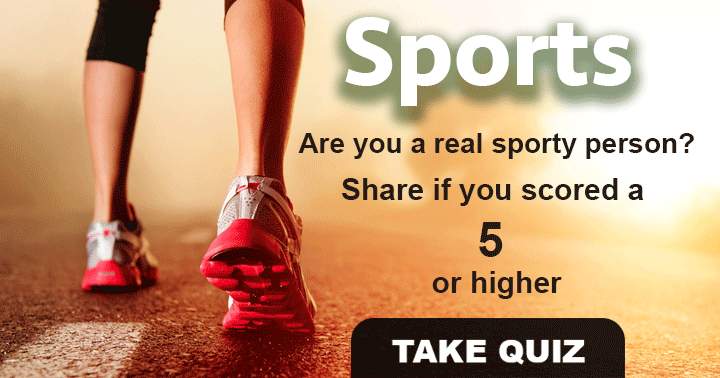 Banner for Are you a real Sporty person? Then test your knowledge with these questions!