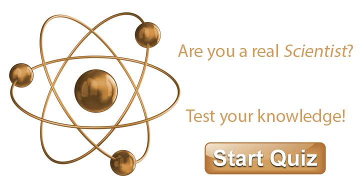 Banner for Are you a real scientist? Test your knowledge. Share it to prove your score.