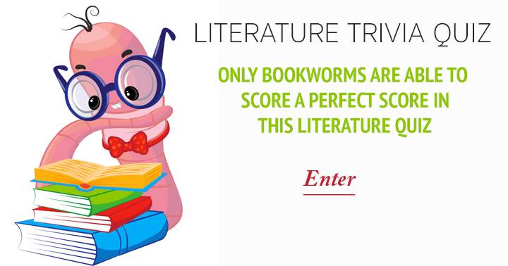 Banner for Only bookworms are able to score a decent score in this quiz.