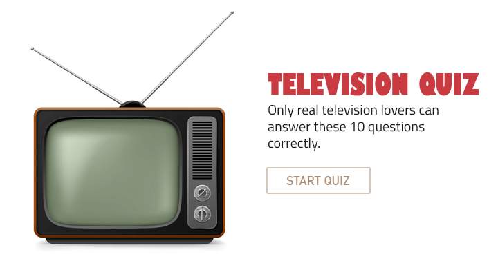 Banner for TV Trivia quiz. Can you get a perfect 10?