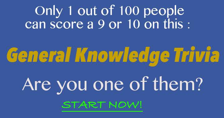 Banner for Only 1 out of 100 people can get a decent score. Are you one of them?