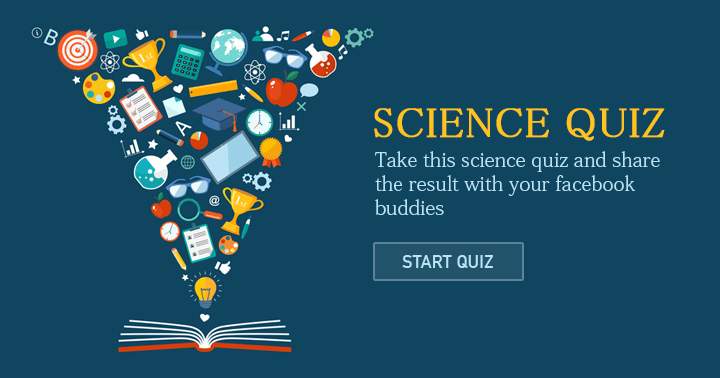 Banner for Science Quiz. Share the result with your friends!