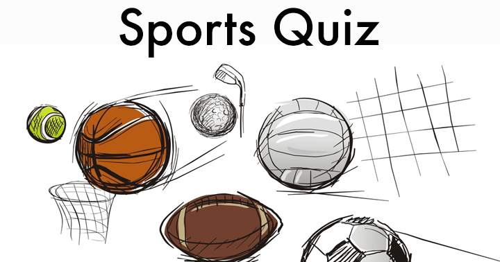 Challenging Sports Quiz, for the sports fan.